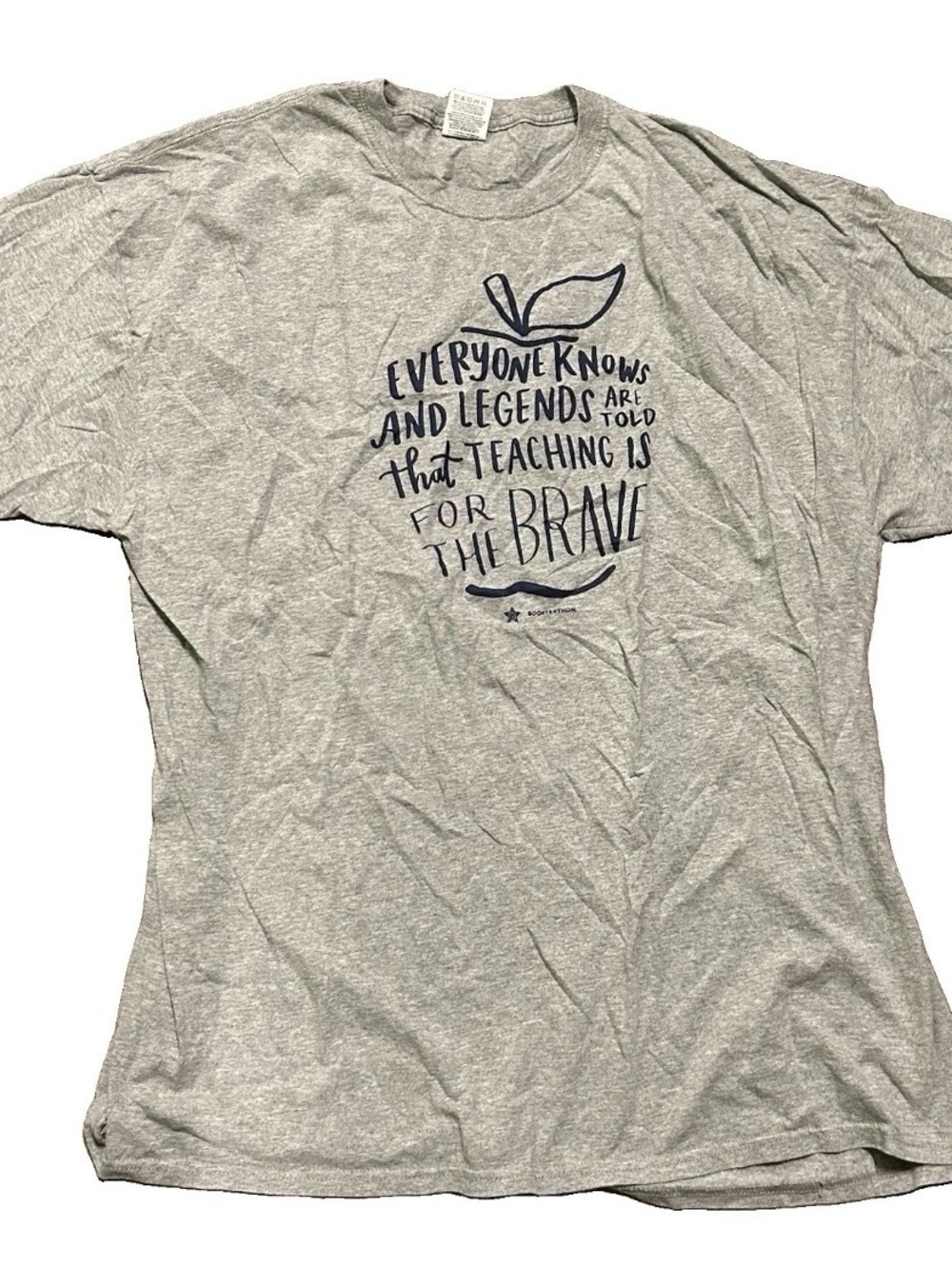 Teacher Back To School Grey Short Sleeve T Shirt Size 2XL